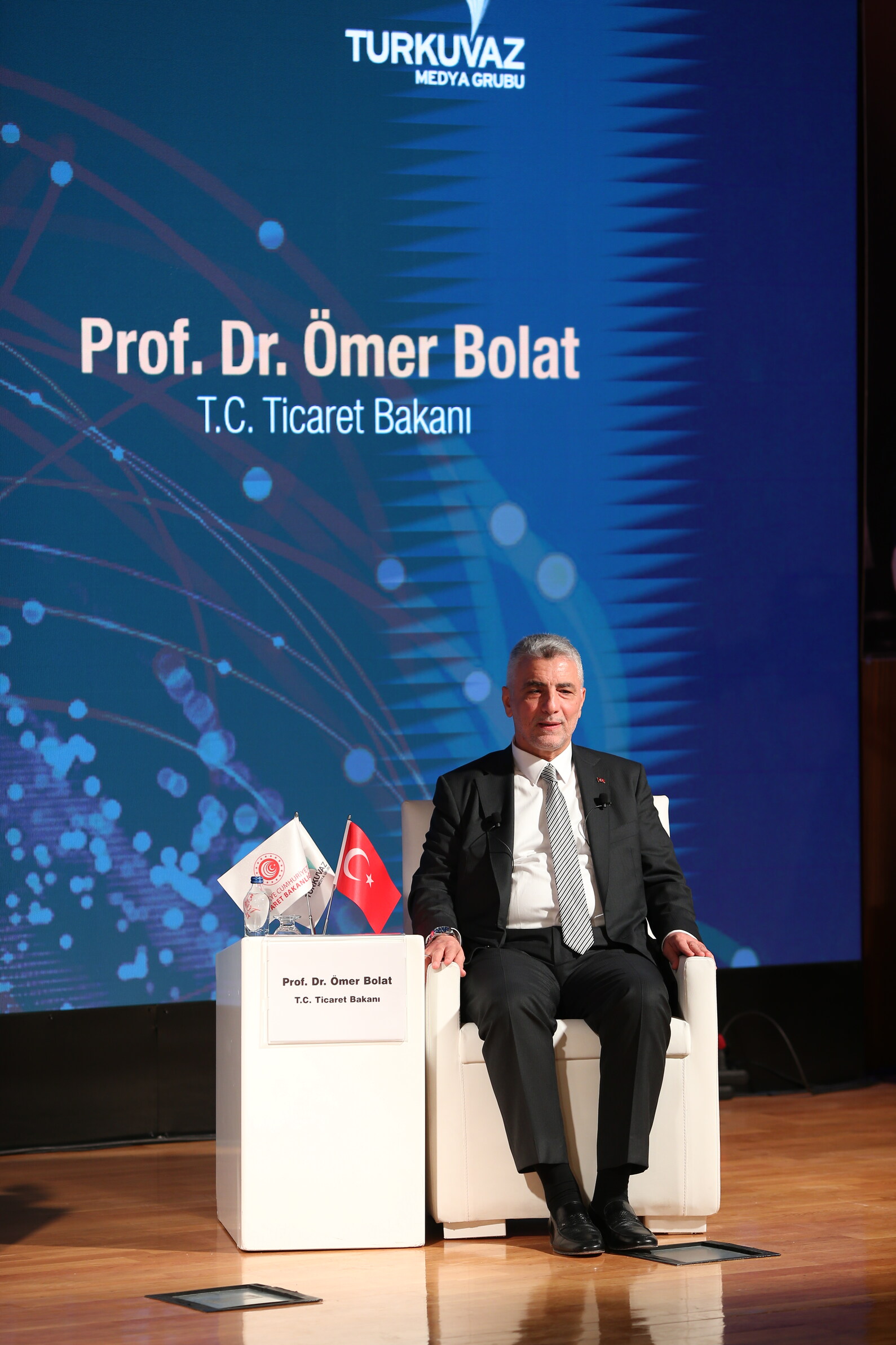 TİCARET BAKANI PROF. DR. ÖMER BOLAT, ''FELAKET TELLALLARINA KANMAYIN 2024’TEN UMUTLUYUZ''